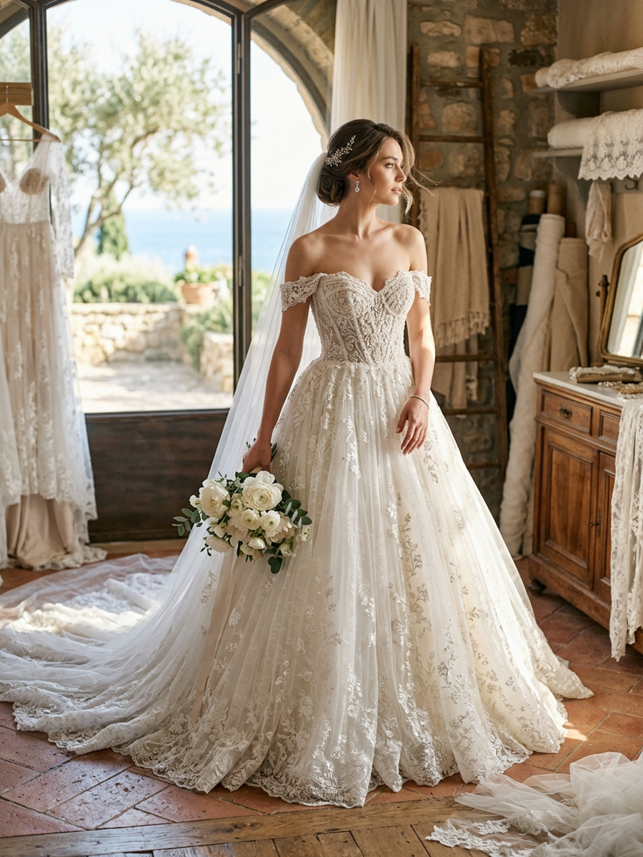 LARA balo tipi gelinlik modeli